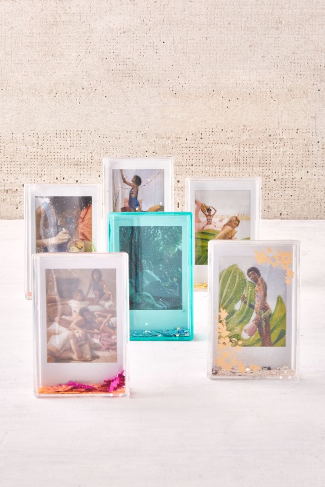 Mini Instax Floral Glitter Picture Frame #2