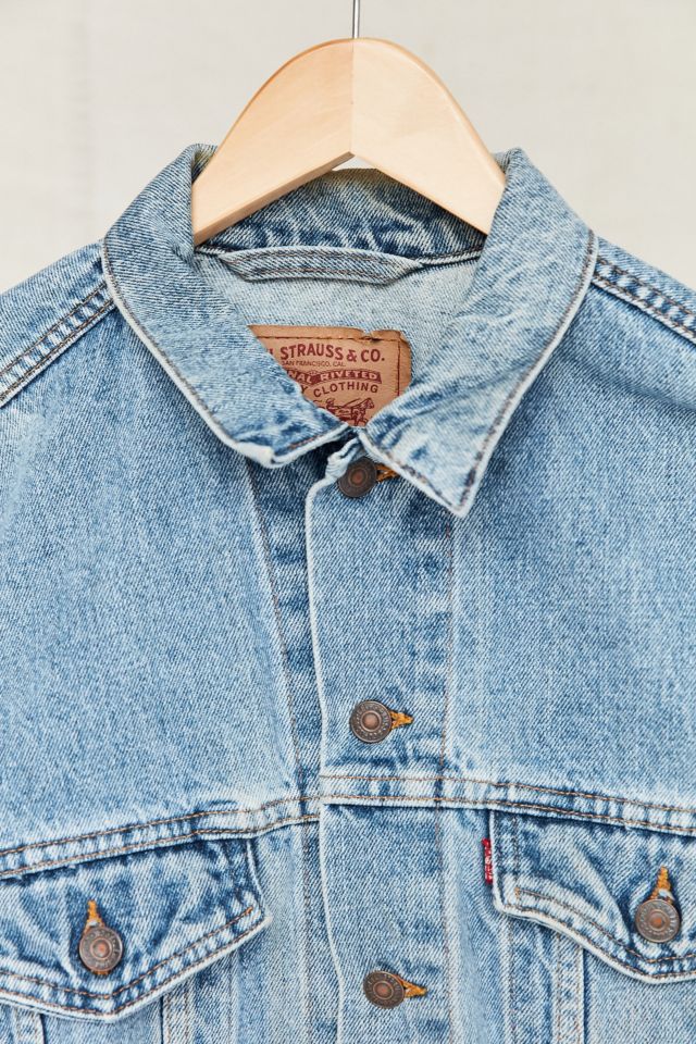 Veste de camionneur vintage en denim Levi's #4