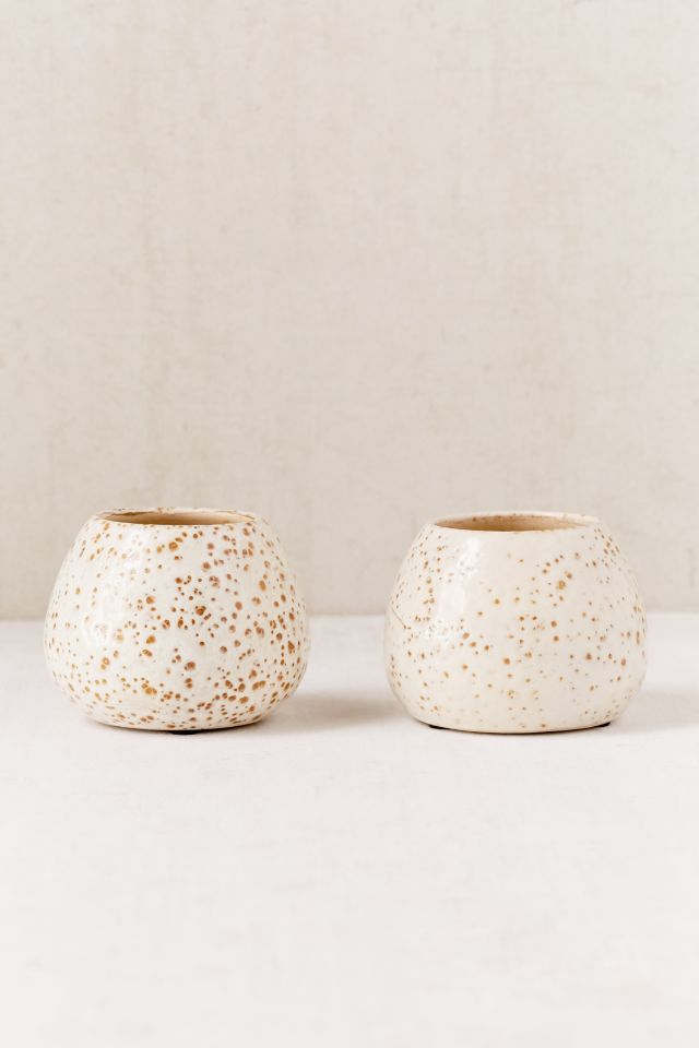 Patricia Glazed Ceramic Planter #1