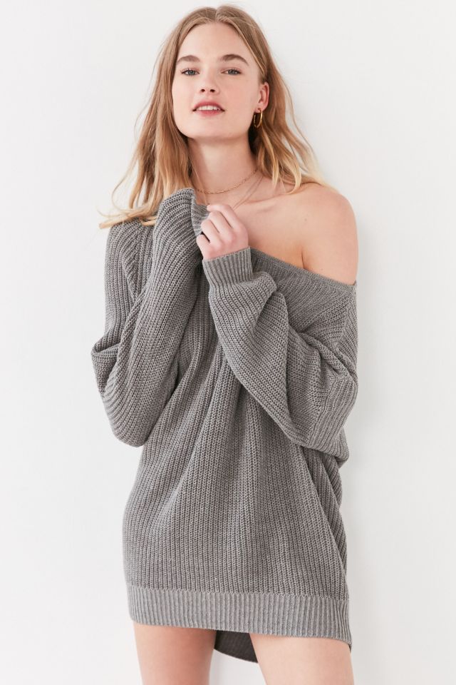 Silence + Noise Asymmetrical One-Shoulder Sweater | Urban Outfitters