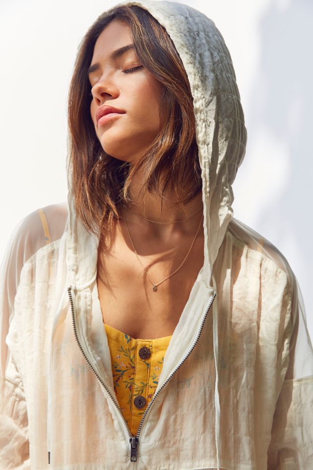Silence + Noise Sport Zip Popover Top #4