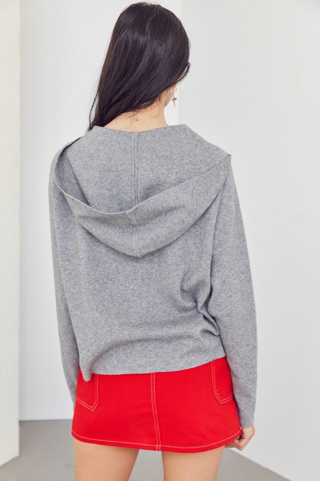 Silence + Noise Double Knit Hoodie Top #3