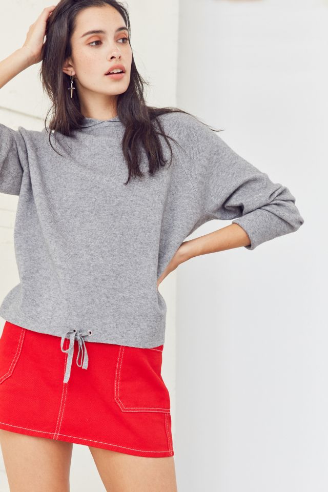 Silence + Noise Double Knit Hoodie Top #5