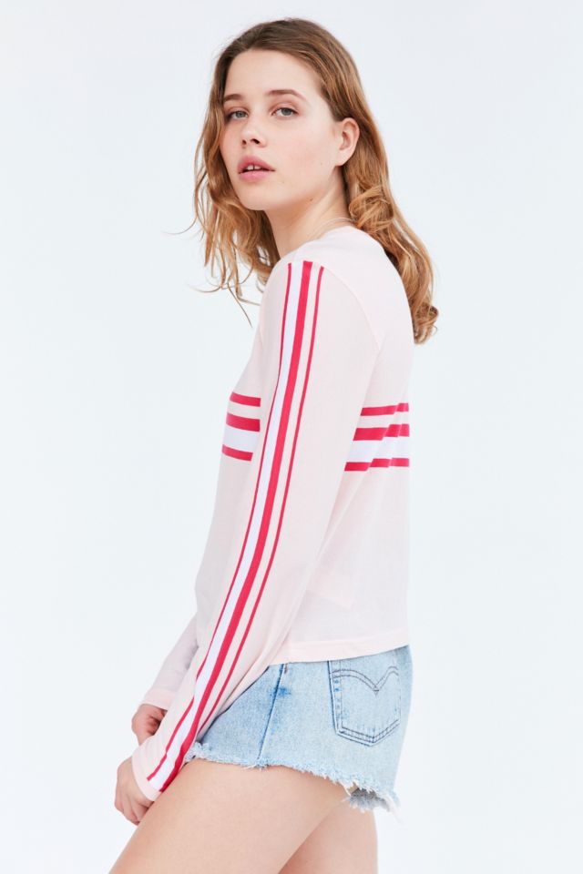 BDG Placement Stripe Long-Sleeve Tee #3