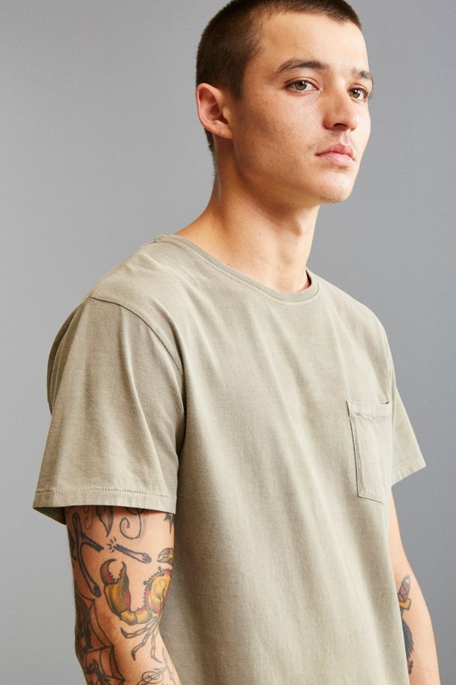 Urban Classics Herren Modal Mix Pocket Tee T-Shirt, per Pack Schwarz