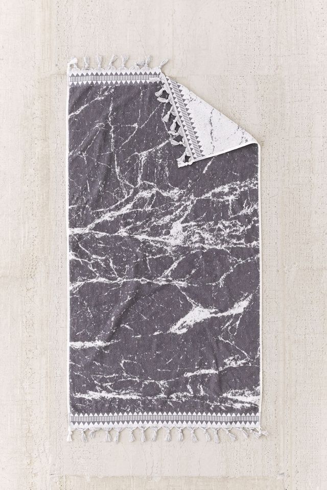 Marble Reversible Bath Towel #1