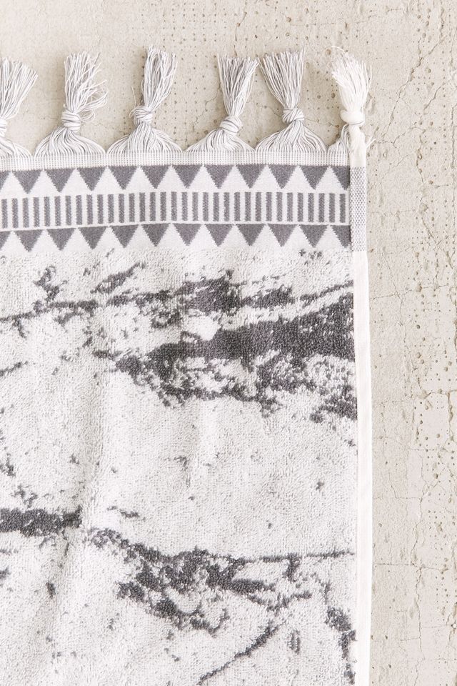 Marble Reversible Bath Towel #5