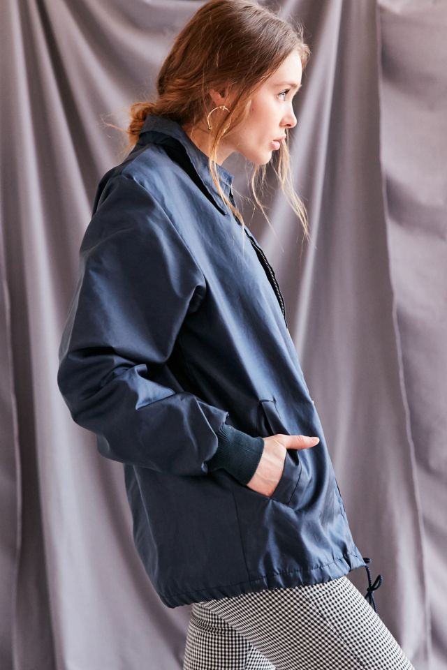 Vintage Faux Fur Lined Moto Windbreaker Jacket #3