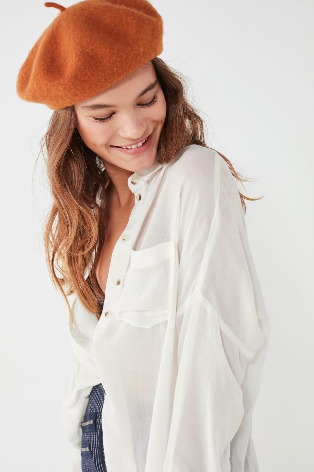 BDG Striped Twill Button-Down Shirt #3