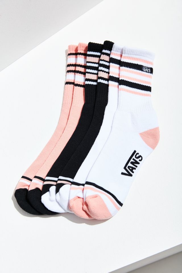 Vans Double Play Crew Sock 3-Pack | Urban Outfitters