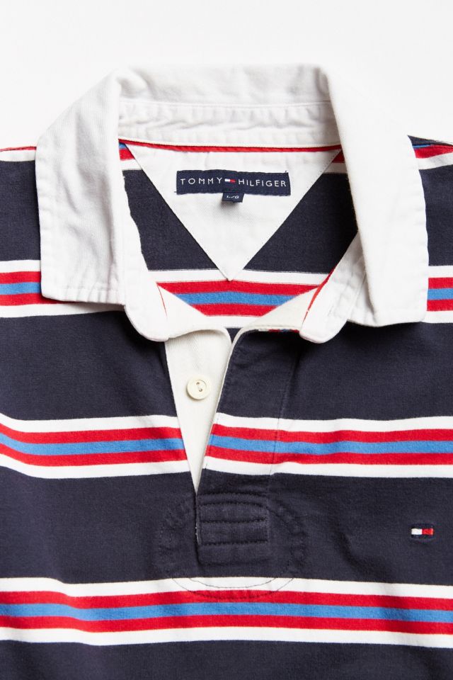 Maillot de rugby rayé vintage Tommy Hilfiger #4