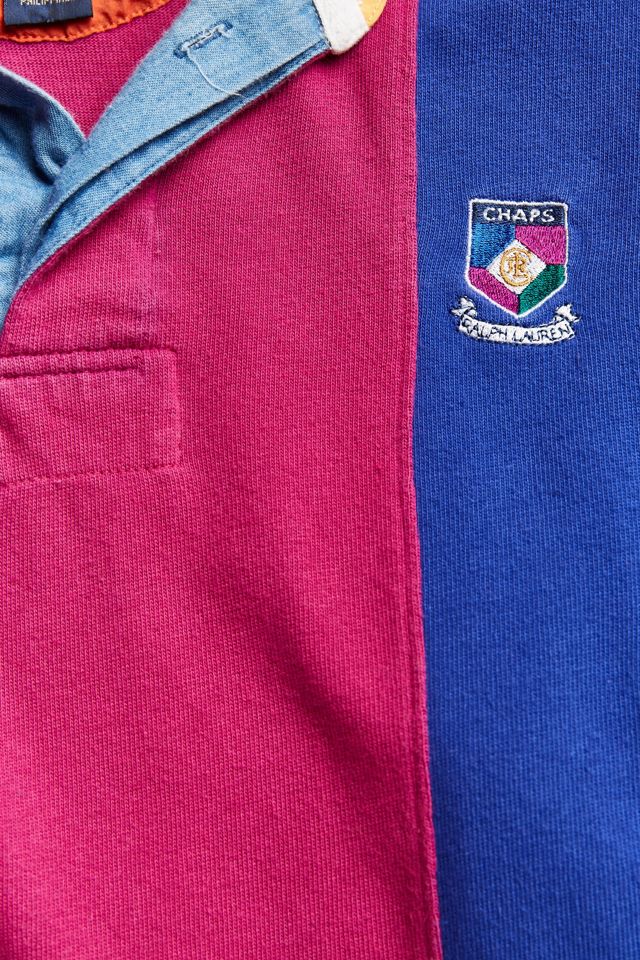Vintage Chaps Colorblocked Rugby Shirt | Urban Outfitters Canada