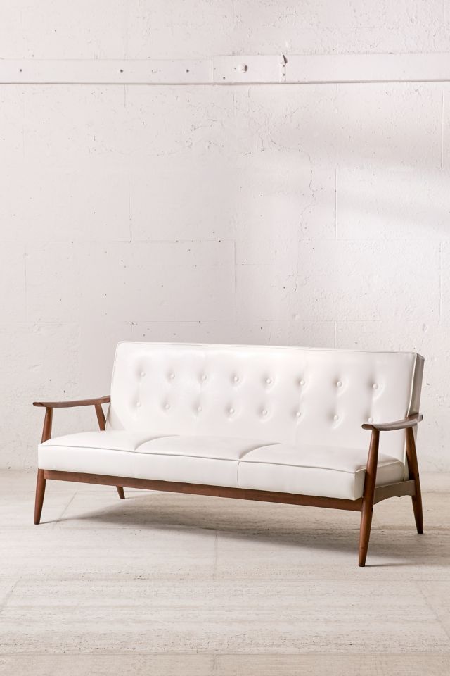 Joaquin Faux Leather Sofa #1