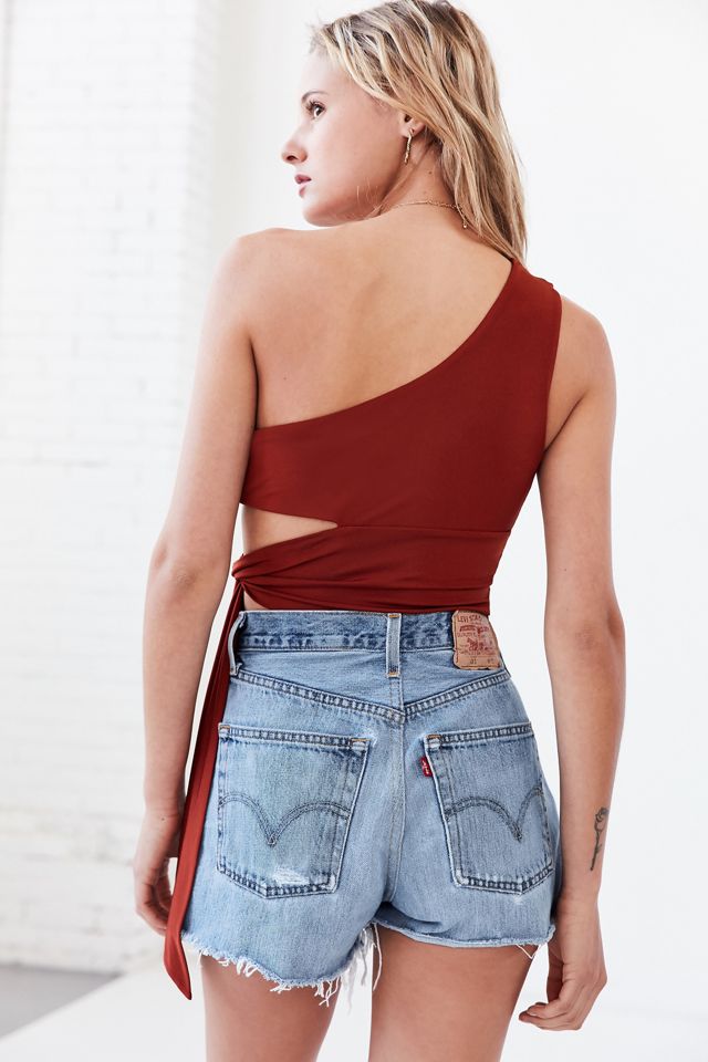 Silence + Noise Cutout Tie-Side Tank Top #3