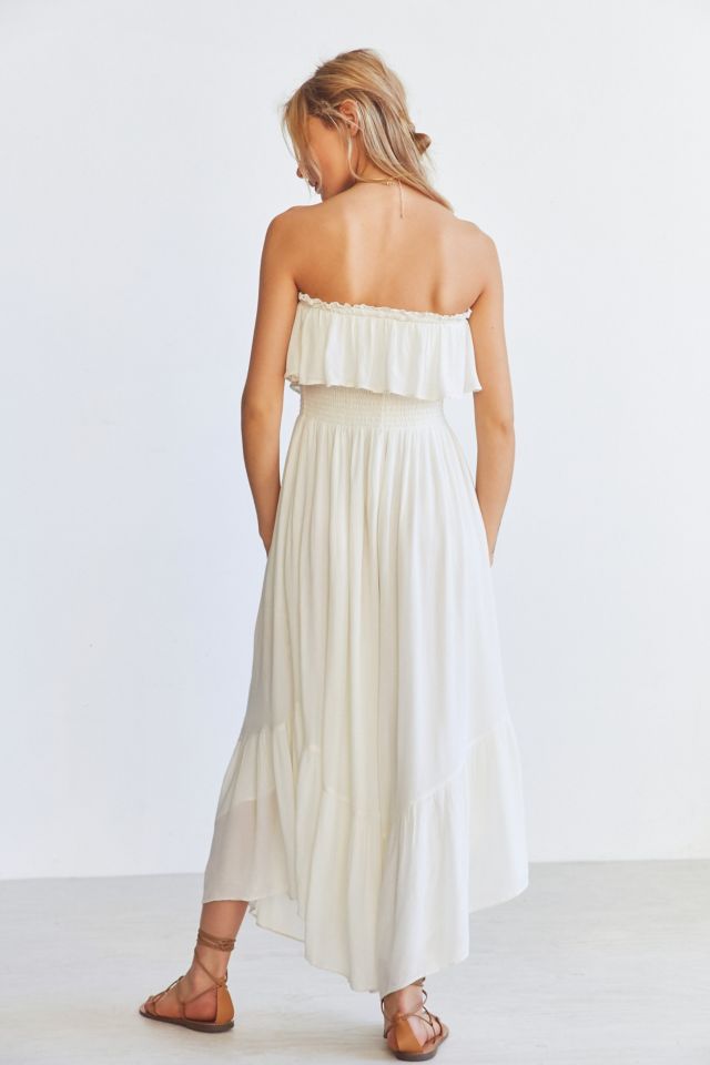 Kimchi Blue Strapless Ruffle Jumpsuit #1