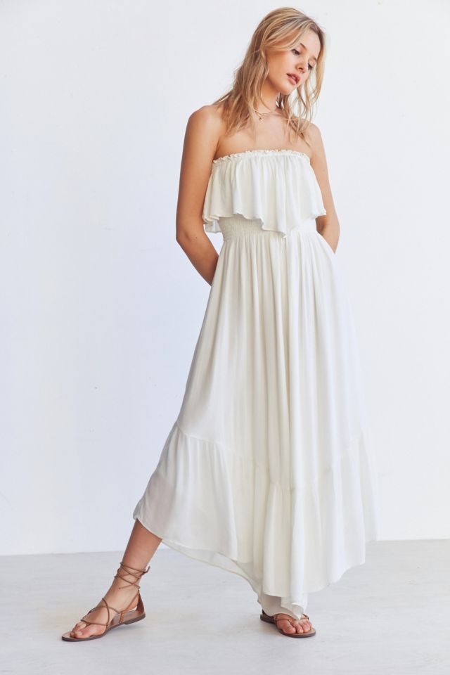 Kimchi Blue Strapless Ruffle Jumpsuit #2