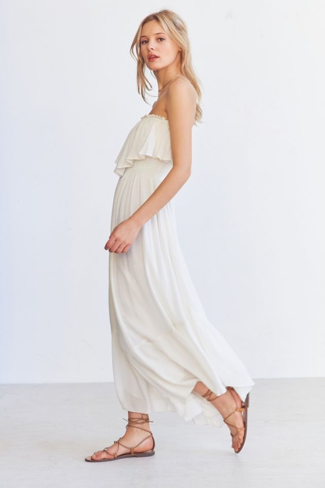 Kimchi Blue Strapless Ruffle Jumpsuit #5