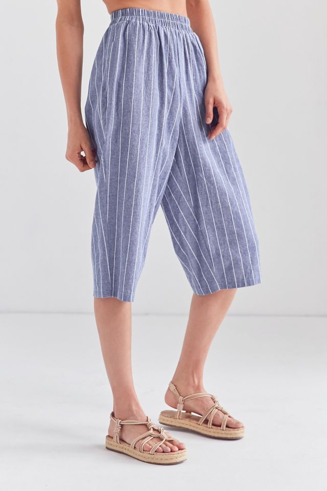 Lucca Couture Striped High-Rise Two-Piece Set #1