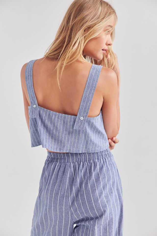 Lucca Couture Striped High-Rise Two-Piece Set #4