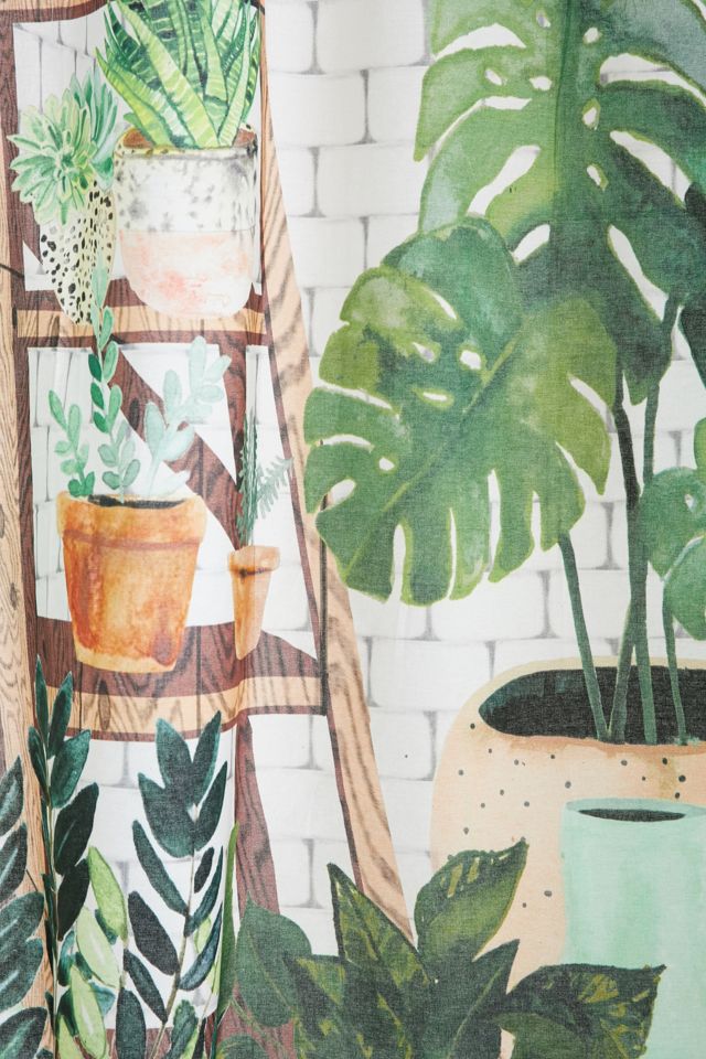 Plant Dreams Shower Curtain #1