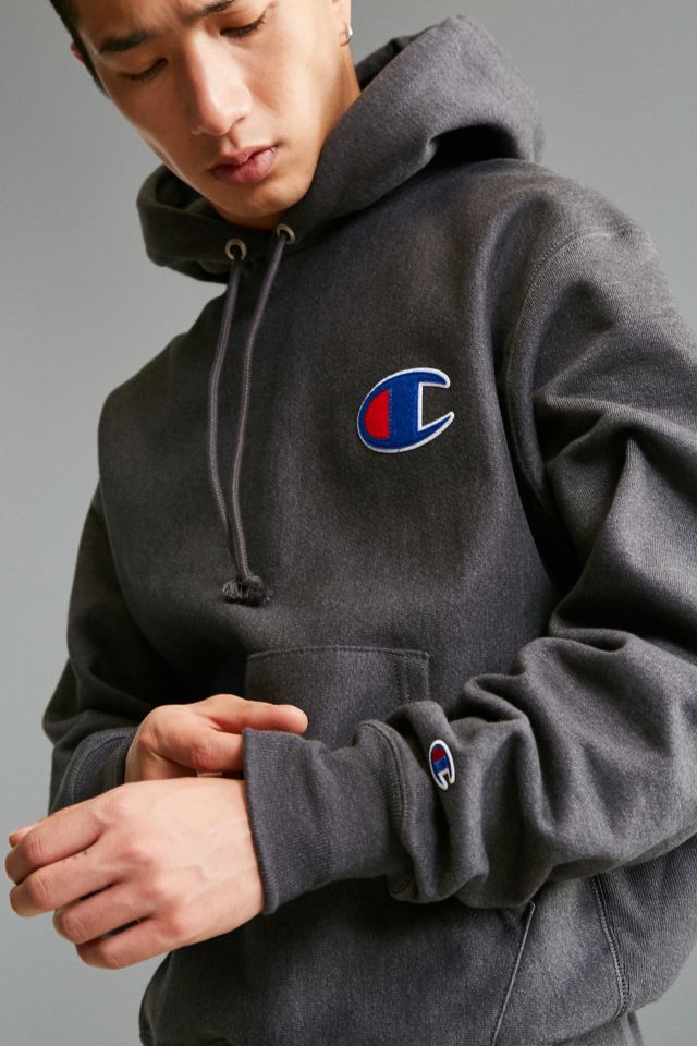 Champion big c hot sale reverse weave sweatshirt