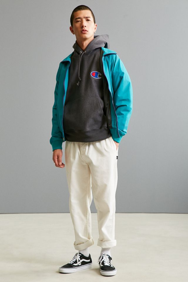 Champion Reverse Weave Big C Hoodie Sweatshirt #5