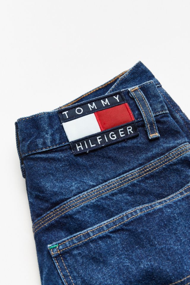 Vintage Tommy Hilfiger Cutoff Denim Skate Short #5