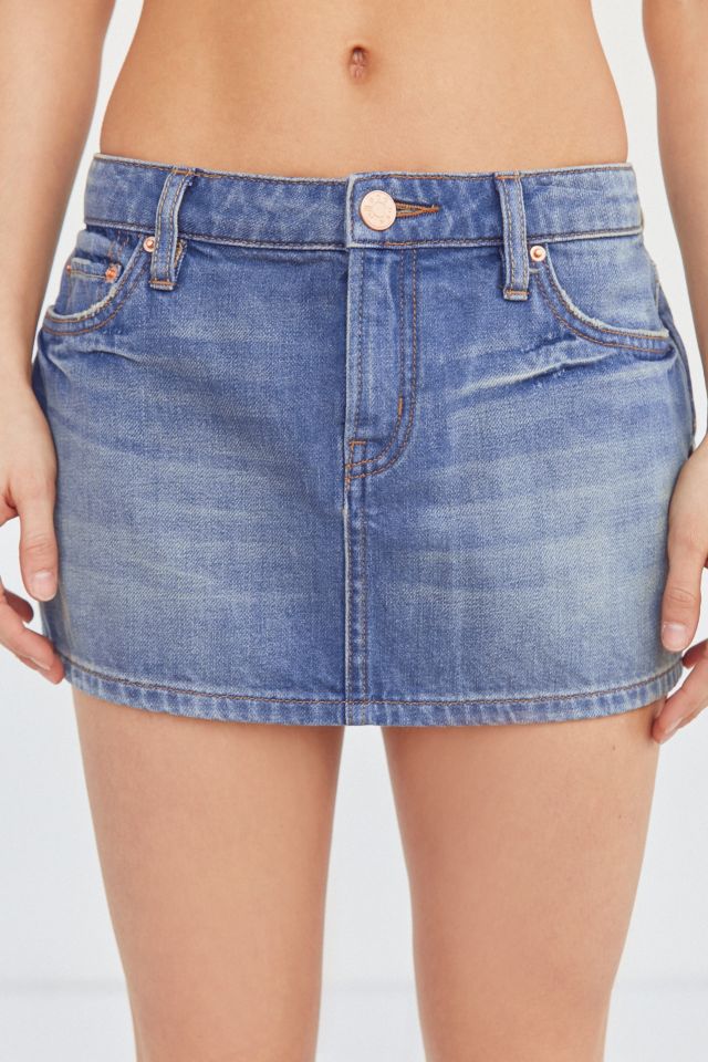 BDG Essential Denim Mini Skirt #5