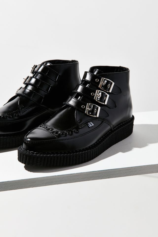T.U.K. 3-Buckle Pointed Creeper Boot #1