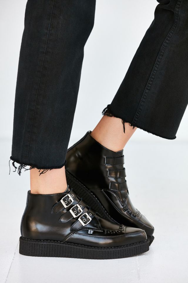 T.U.K. 3-Buckle Pointed Creeper Boot #2