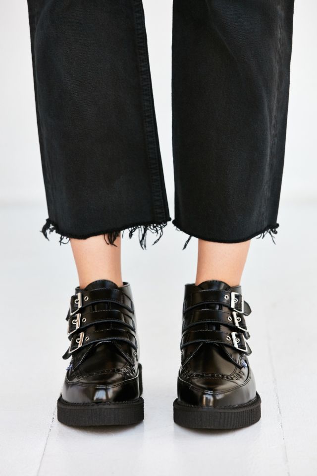 T.U.K. 3-Buckle Pointed Creeper Boot #4
