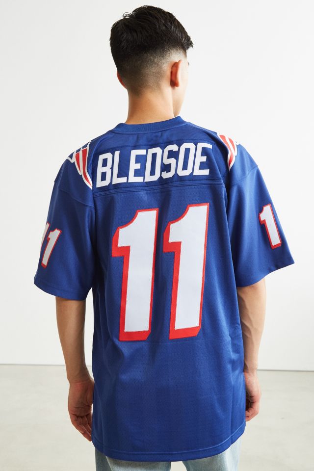 drew bledsoe mitchell and ness jersey