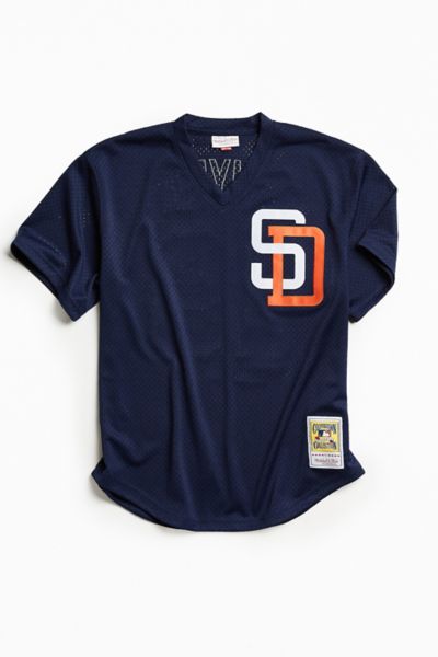 Mitchell & Ness San Diego Padres Franchise Player Henley Jersey