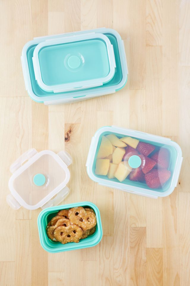 Silicone Collapsible Food Container Set #1