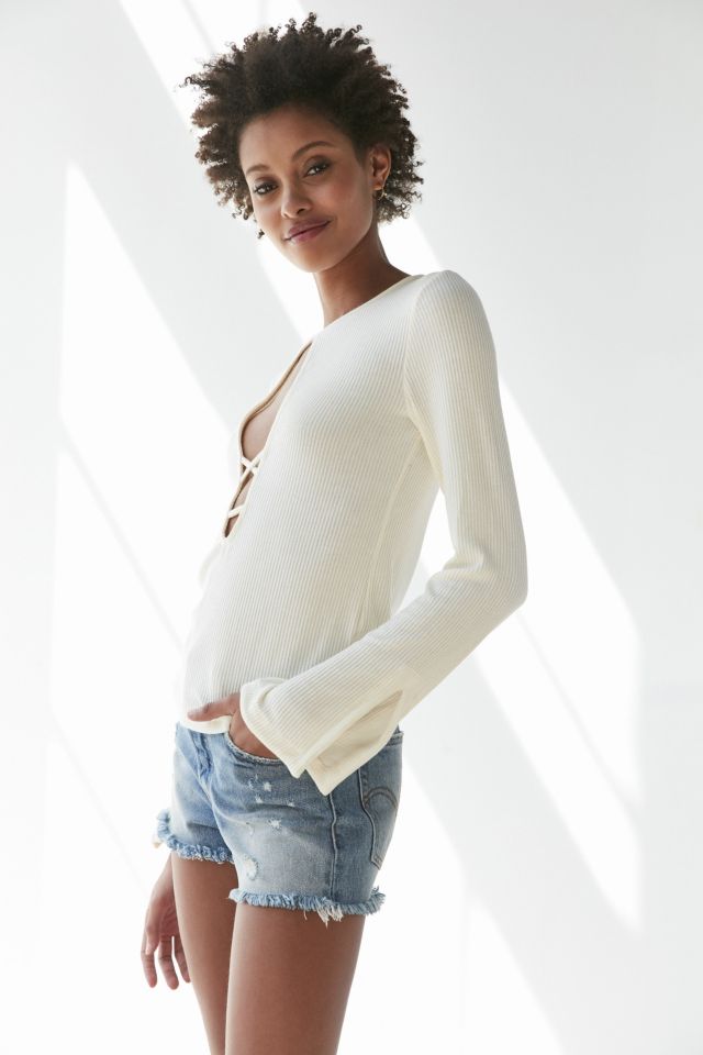 Project Social T Grace Strappy Plunging Top #4