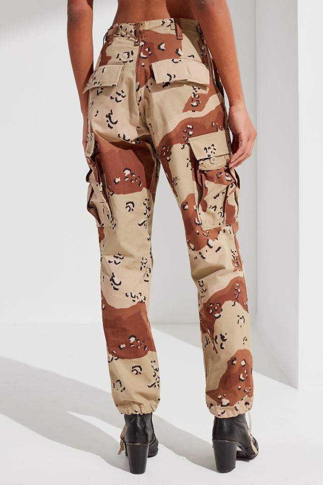 Vintage Stonewashed Tan Camo Surplus Pant #2