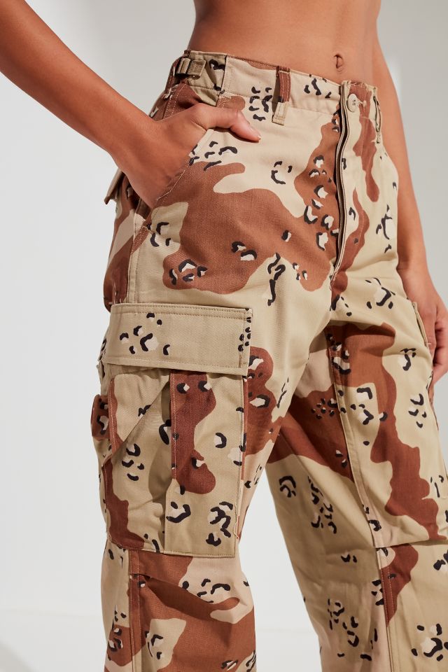 Vintage Stonewashed Tan Camo Surplus Pant #5