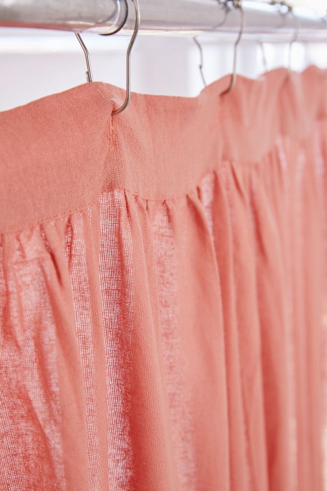 Rayna Tiered Ruffle Tie-Side Shower Curtain #2