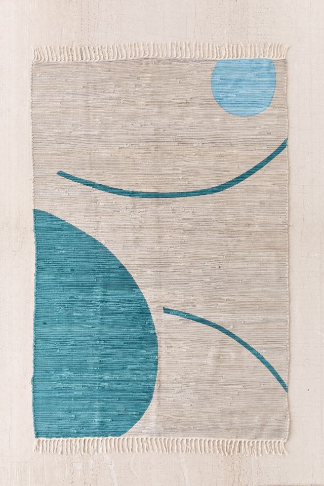 Valencia Modern Printed Woven Rug #1