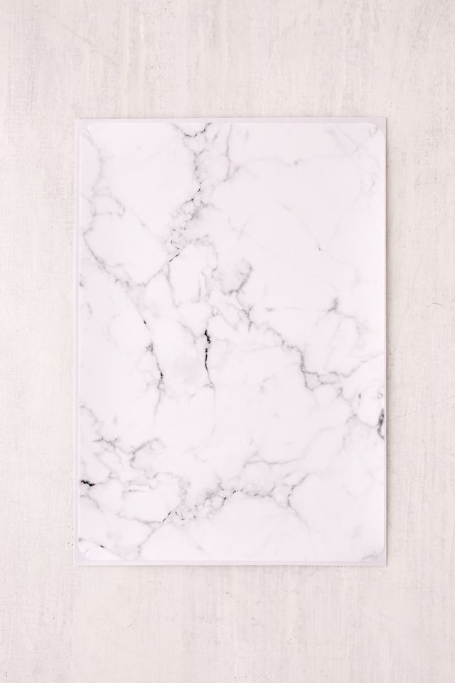 White Marble MacBook Pro Retina Laptop Skin #1