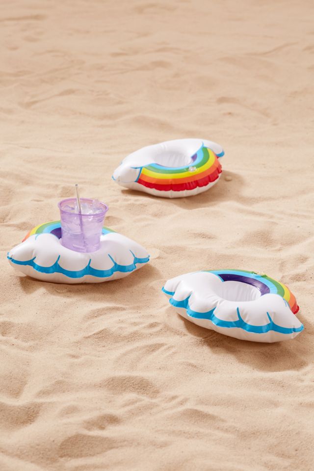 Rainbow Cup Holder Pool Float Set #1