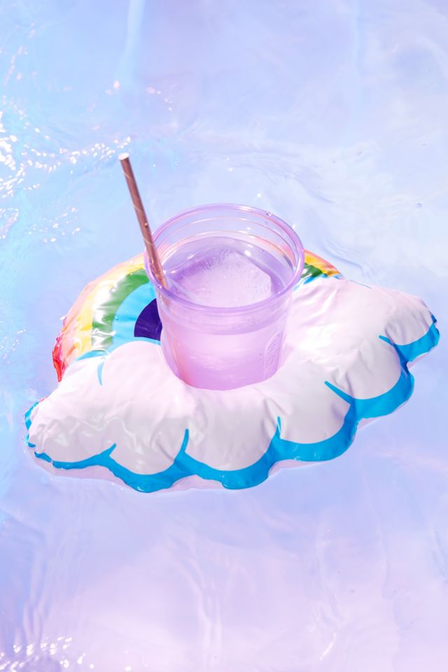 Rainbow Cup Holder Pool Float Set #2