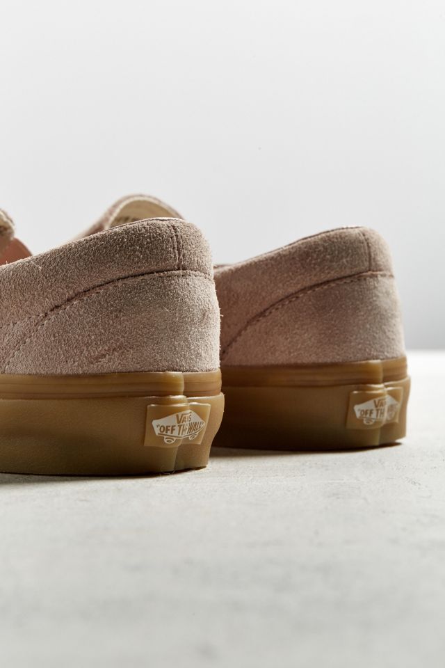 Fuzzy hot sale vans tan