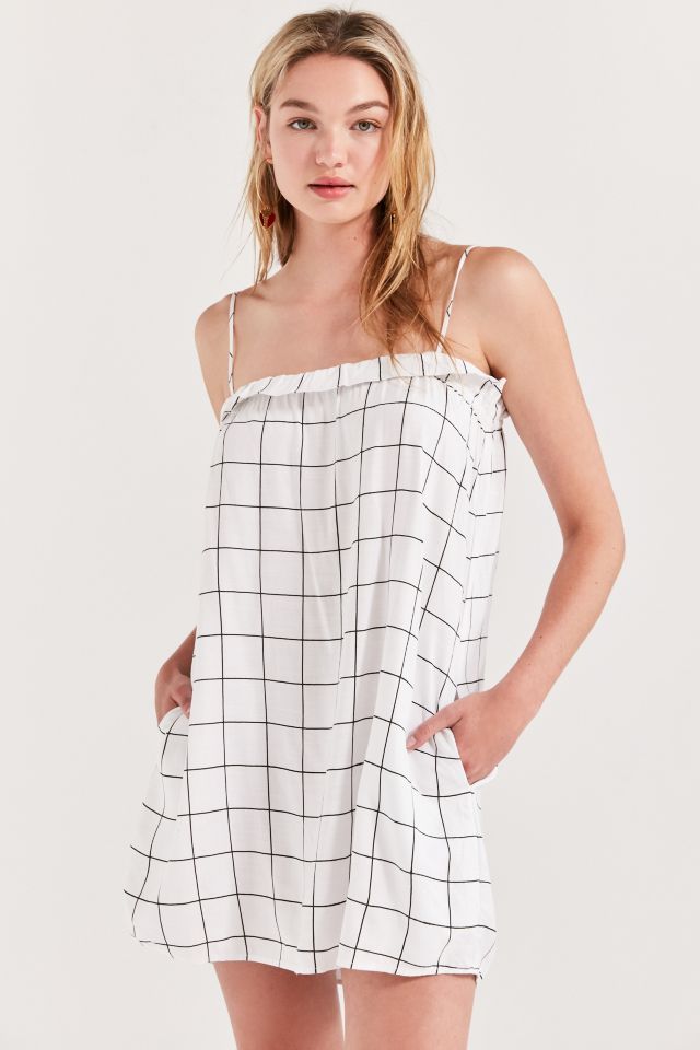 MLM Label Carter Ruffle Babydoll Dress | Urban Outfitters