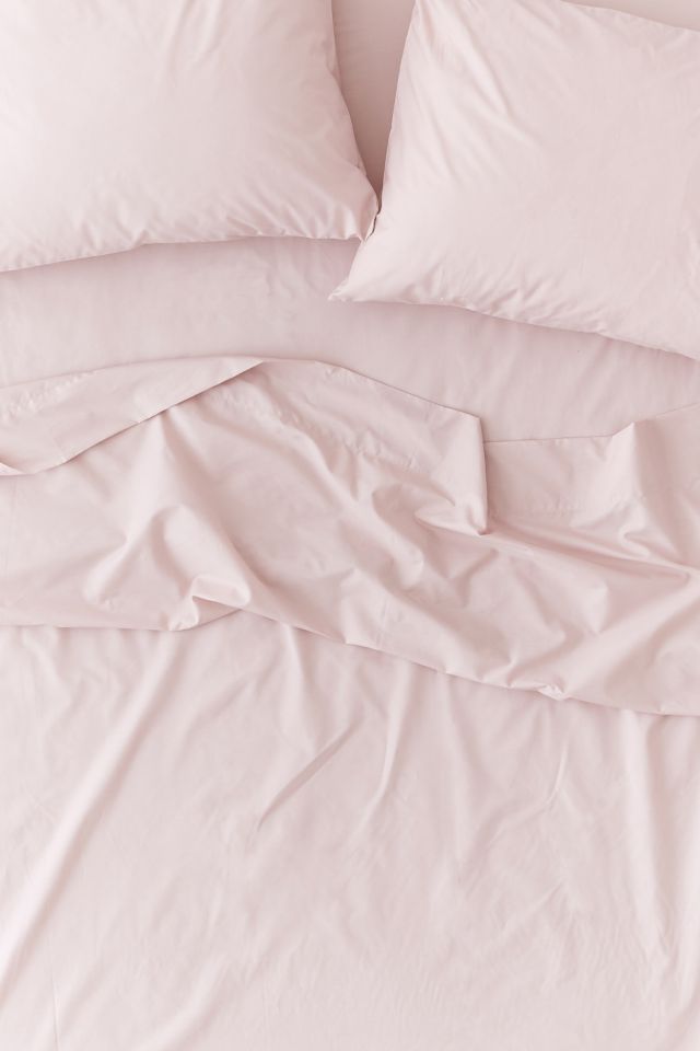 Solid Percale Cotton Sheet Set #1
