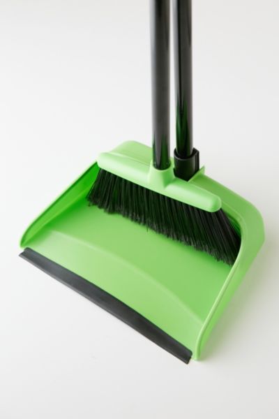 Casabella Neon Stand-Up Broom Set | Urban Outfitters