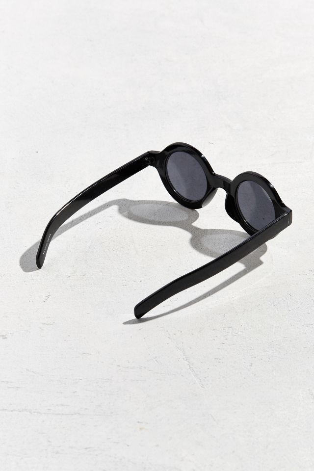 Chunky Plastic Round Sunglasses #3