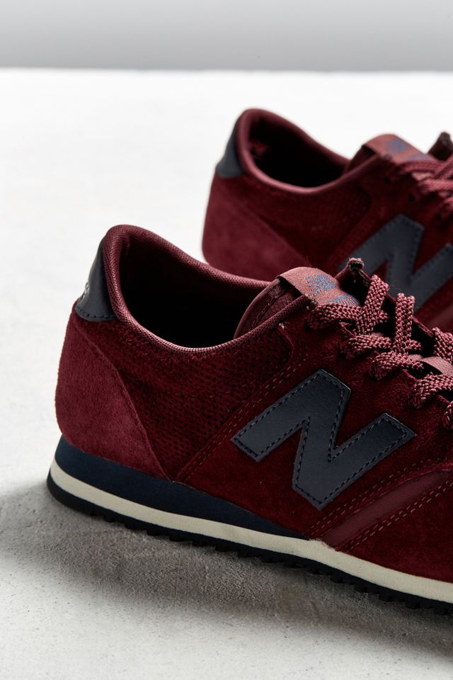 New Balance 420 Burgundy + Navy Sneaker | Urban Outfitters