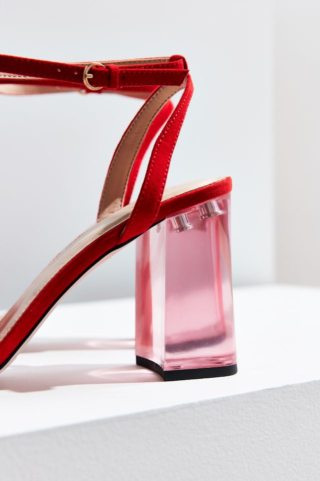 Rachel Lucite Heel #4