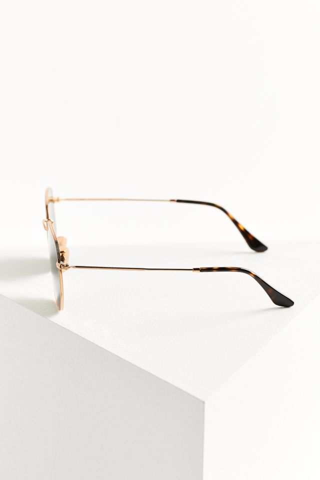 Ray-Ban Oversized Hexagonal Sunglasses #5